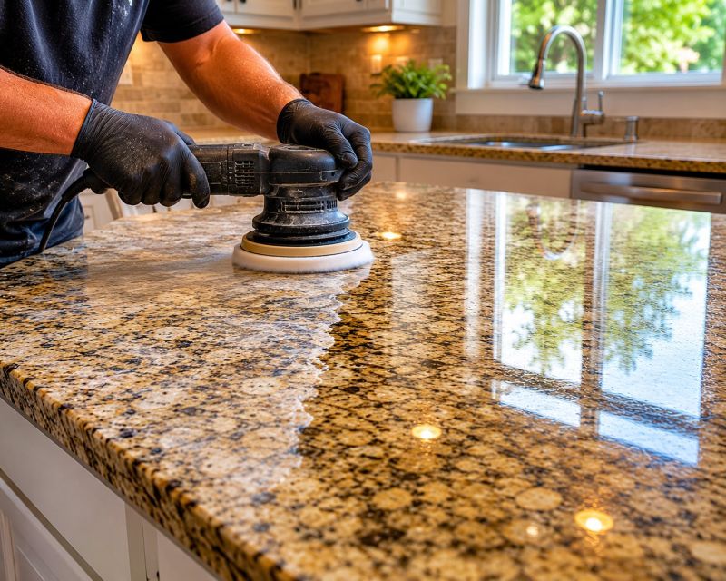 Granite Countertop Refinishing in Roseville, CA
