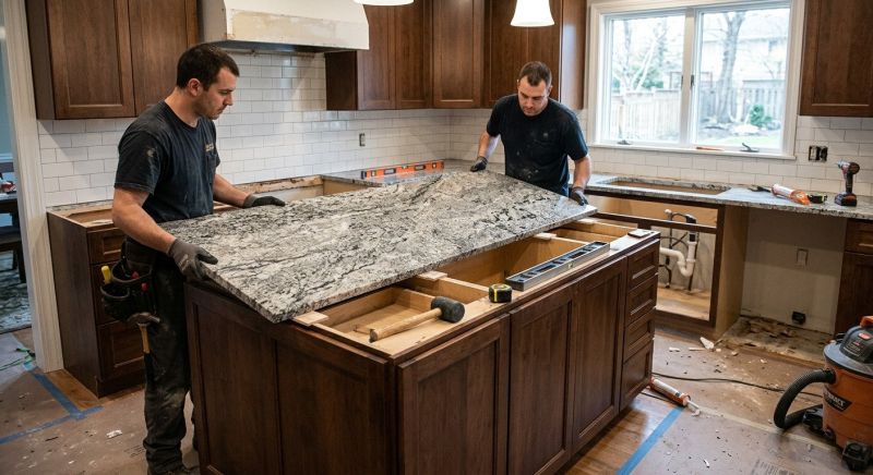 Kitchen Countertop Remodeling in Lake County, IL