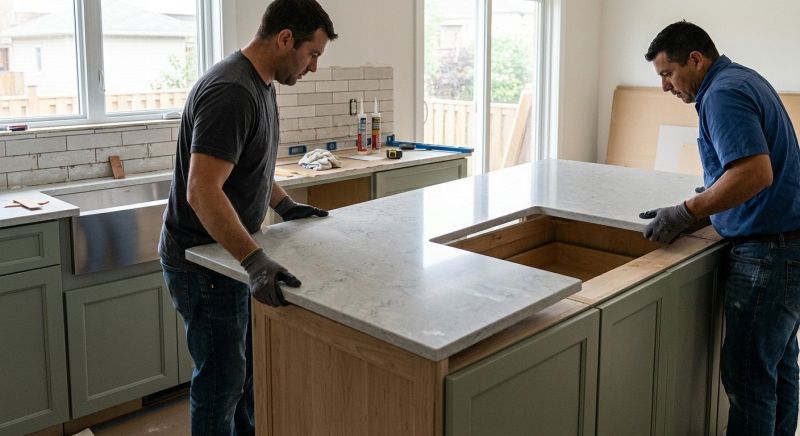 Quartz Countertop Installation in Sonoma County, CA