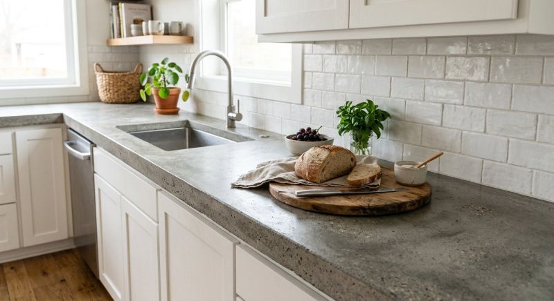 Cement Countertop Installation in Napa, CA