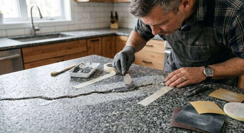 Concrete Countertop Pouring in Santa Rosa, CA