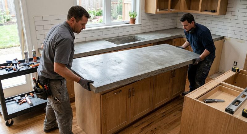 Concrete Countertop Service in Marin County, CA