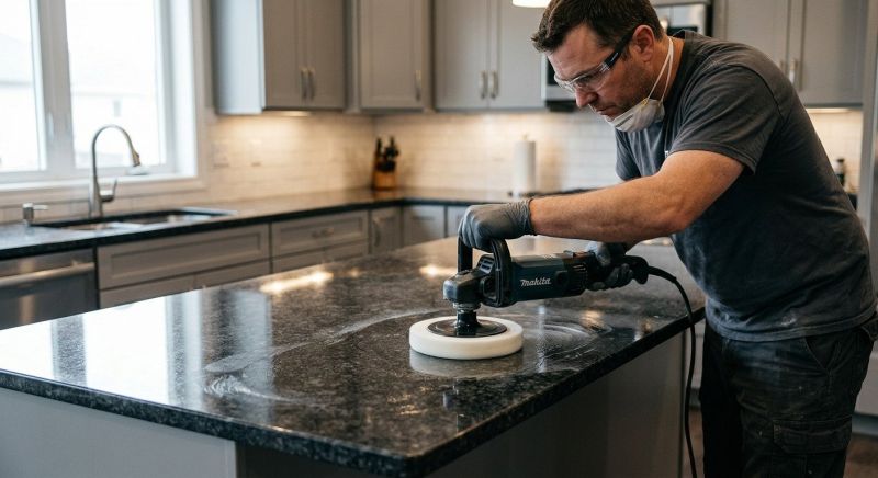 Countertop Polishing in Roseville, CA