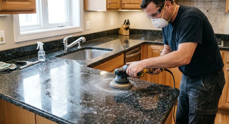 Countertop Polishing in Sacramento, CA