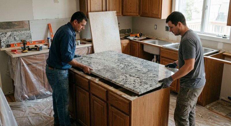Granite Countertop Installation in Roseville, CA