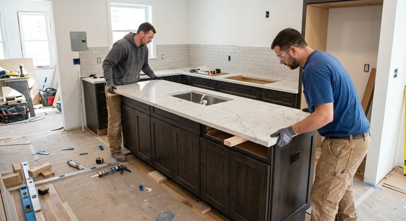 Kitchen Countertop Installation in Roseville, CA