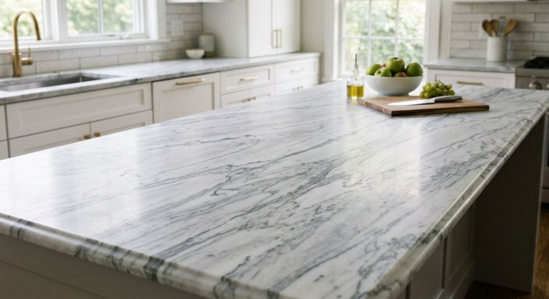 Marble Slab Installation in Santa Rosa, CA