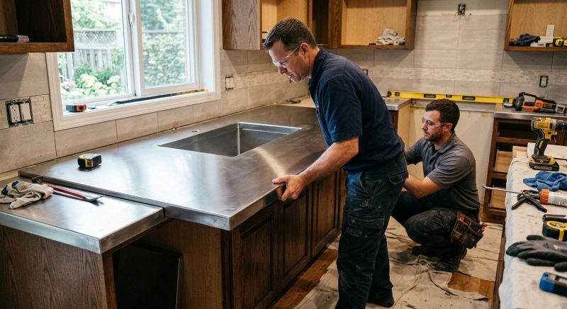 Stainless Countertop Service in Napa, CA