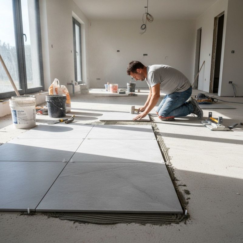 Tile Floor Renovation in Fredericksburg, VA